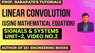 LINEAR CONVOLUTION USING MATHEMATICAL EQUATION [upl. by Bev734]