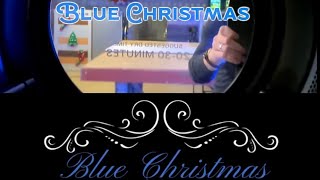 The Bass Gang X Geoff Castellucci Mash up Blue Christmas But it’s made in Garage Band Remixmash [upl. by Bega]