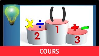 Cours ♦ Connaitre les règles de priorité • Quelle opération faire en premier ♦ Sixième Cinquième [upl. by Dickson104]