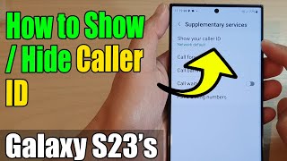 How To Hide Caller ID While Making Outgoing Calls [upl. by Helprin]