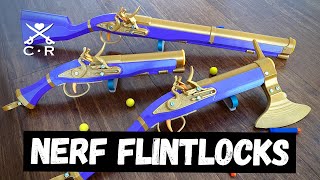 Make your own Flintlock Nerf Musket [upl. by Acinimod]