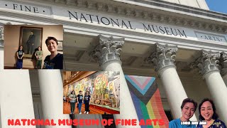 VLOG 92  NATIONAL MUSEUM FINE ARTS 20232024 [upl. by Kreg532]