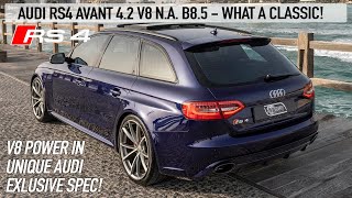 SYMPHONY AUDI RS4 B85 AVANT 42 V8 QUATTRO  BACK WHEN CARS HAD SOUL  IN DETAIL 4K [upl. by Odine]