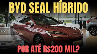 Novo BYD SEAL HÍBRIDO Deve VIR PARA O BRASIL Acabou para o Toyota Corolla [upl. by Allegra595]