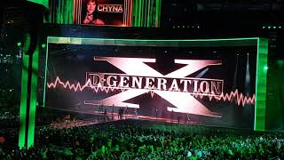 DX WRESTLEMANIA 35 HALL OF FAME ENTRANCE [upl. by Durr173]