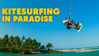 Experience A Freestyle Kiteboarding Paradise In 4 Minutes [upl. by Hannover]