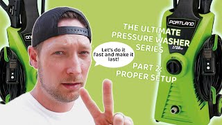 How to Setup Your Pressure Washer  Yes It Matters [upl. by Nael]