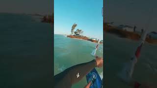 Jumping over an Island 😱 Extreme Kitesurfing [upl. by Nylknarf886]