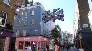 CARNABY STREET EPICENTER OF 1960S SWINGING LONDON 4K [upl. by Tillfourd]