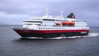 horn battle hurtigruten [upl. by Ardnaik]