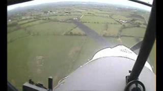 Ikarus C42 landing runway 25 Aldergrove [upl. by Grube817]