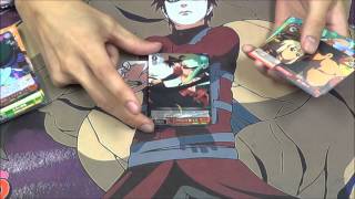 Weiss Schwarz 「Katanagatari」Box Opening [upl. by Aicilaanna327]