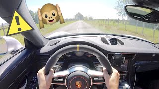 ATTENTION AUX TYMPANS 😈 Porsche 991 GT3 RS JCR Exhaust POV [upl. by Lebana]