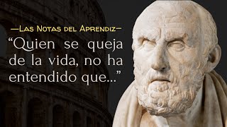 QUEJARSE  Los Estoicos DETESTABAN a quienes lo hacían las razones  Las Notas del Aprendiz [upl. by Bergman]