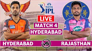 IPL 2023 Live Sunrisers Hyderabad vs Rajasthan Royals Live  SRH vs RR Live Scores amp Commentary [upl. by Dame]