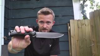 The Rare KABAR BECKER BK  16 with a Saber Grind  The Outdoor Gear Review [upl. by Arihs487]