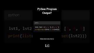 Python Basics Series Part 37 Union of Two Lists 🔗 [upl. by Suivatnod]