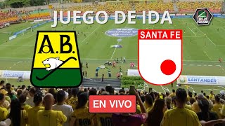 Bucaramanga vs Independiente Santa Fe En Vivo  Final Liga Betplay [upl. by Enetsirk561]