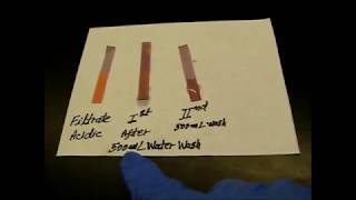 Nitration of Bromobenzene Reaction Part2 [upl. by Carleton]