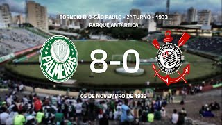 Palmeiras 80 Corinthians  REMASTERIZADO 1080p  Torneio RioSP 1933 [upl. by Otrebogir999]