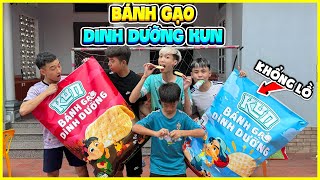 Đức Mõm  Cuộc Thi Ăn Bánh Gạo Dinh Dưỡng Khổng Lồ KUN [upl. by Suanne]