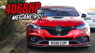 This 406BHP Hybrid Turbo Megane RS is the UKs FASTEST [upl. by Ardnuaek386]