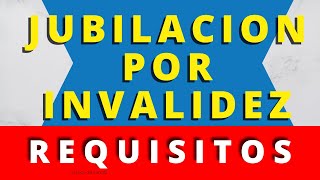 🔥RETIRO POR INVALIDEZ  REQUISITOS en ANses🚀 tutorialanses [upl. by Yblok996]