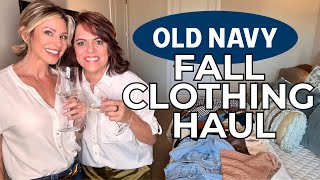 Affordable Fall Fashion Old Navy Haul amp Try On  Dominique Sachse [upl. by Barboza]