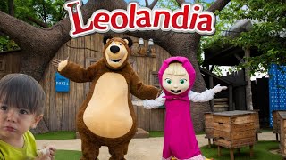 Incontro con Masha ed Orso a Leolandia izakawkavlogs [upl. by Aicram386]