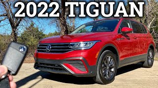 Upgraded 2022 Volkswagen Tiguan Review [upl. by Kornher]