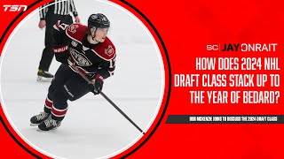 How does 2024 NHL Draft class stack up to the year of Bedard [upl. by Sheply]