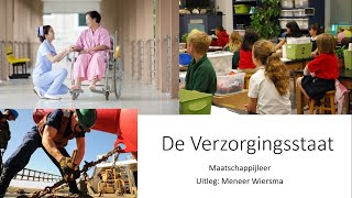 De Verzorgingsstaat maatschappijleer uitlegfilmpje Uitkeringen vergrijzing universeel basisinkomen [upl. by Dearborn]