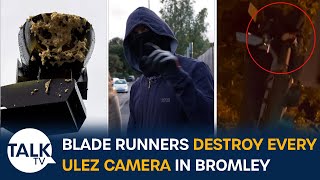 Blade Runners One Man Destroys EVERY SINGLE ULEZ Camera In His London Borough [upl. by Hsu154]