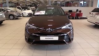 Toyota Avensis 2016 In Depth Review Interior Exterior [upl. by Ahsiyk]