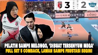 SEMUA DIBUAT MELONGO Ko Hee jin Gak Berhenti tersenyum Lihat spike Mega Bangkitkan TEAM Vleague [upl. by Sonny559]