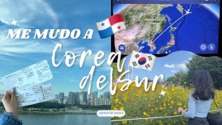 ME MUDO A COREA DEL SUR DESDE PANAMÁ🇵🇦✈️🇰🇷 l 25HRS DE VUELO ENG [upl. by Srevart342]