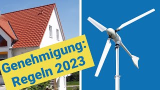 Wann die Baugenehmigung für eine Kleinwindanlage nicht notwendig ist [upl. by Quillon]