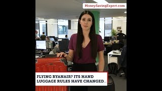 Flying Ryanair Its just changed its hand luggage rules [upl. by Icnarf]