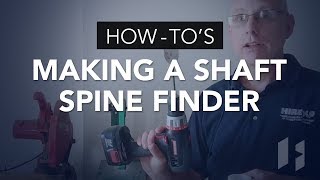 How to Make a Shaft Spine Finder [upl. by Oilicec603]