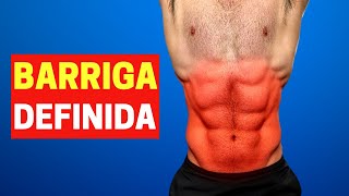 6 MELHORES EXERCÍCIOS PARA TRINCAR O ABDÔMEN DÁ PARA FAZER EM CASA  TREINO [upl. by Mosora613]