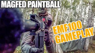 EMF100 Gameplay  Magfed Paintball [upl. by Ahsinik445]