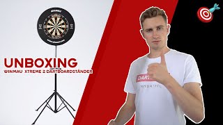 Winmau Dartboardständer Xtreme 2  UNBOXING  Dart Ständer  myDartpfeilTV [upl. by Sielen]