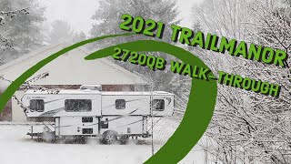 2021 TrailManor 2720QB Walkthrough [upl. by Ethbin19]