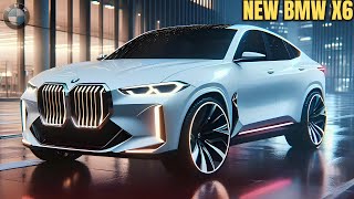 Finally REVEAL 2025 BMW X6 Luxury Midsize Coupe SUV  A Closer Look [upl. by Homovec]