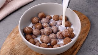 Cereali al cioccolato fatti in casa come preparare una colazione buonissima in pochi passi [upl. by Jankell]