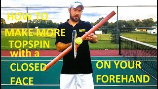 Get more TOPSPIN on your FOREHAND [upl. by Malinin200]