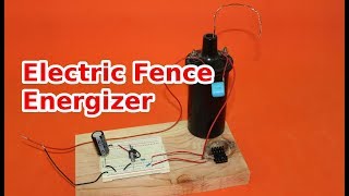 DIY Electric Fence Circuit [upl. by Ydnim]