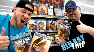 Godzilla x Kong BluRay Hunt Did We find the Steelbook amp MOVIE HUNTING with CALEB [upl. by Neeka]