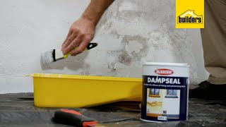 Stop Damp Coming Through Your Walls With Dampseal [upl. by Marteena]