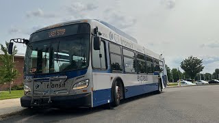 CTtransit 2020 New Flyer Industries XD40 2050 Ride on route 121 [upl. by Eneloc]